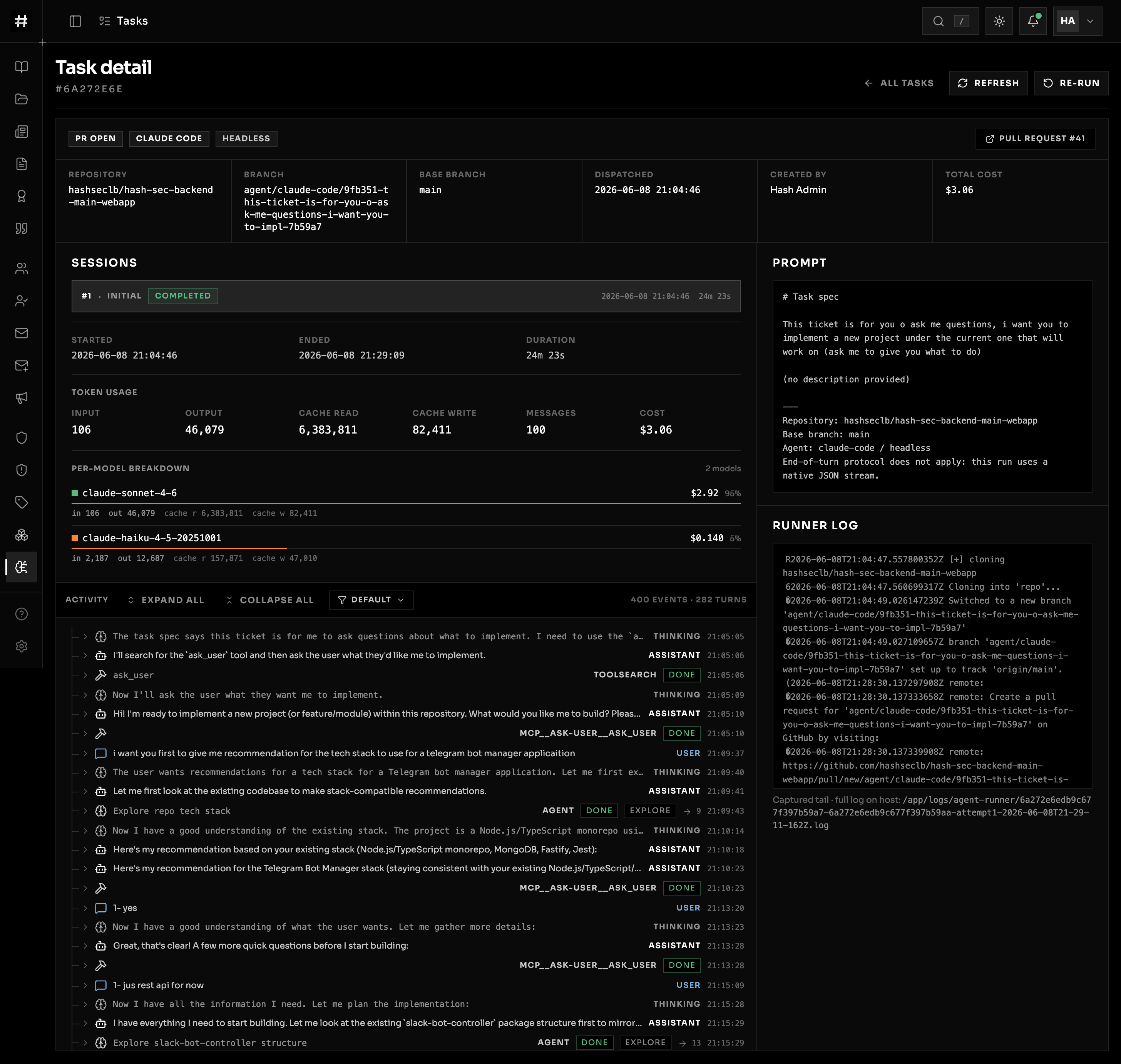 screencapture-dash-hash-sec-admin-agent-runner-tasks-6a272e6edb9c677f397b59a7-2026-06-09-09_01_00.png